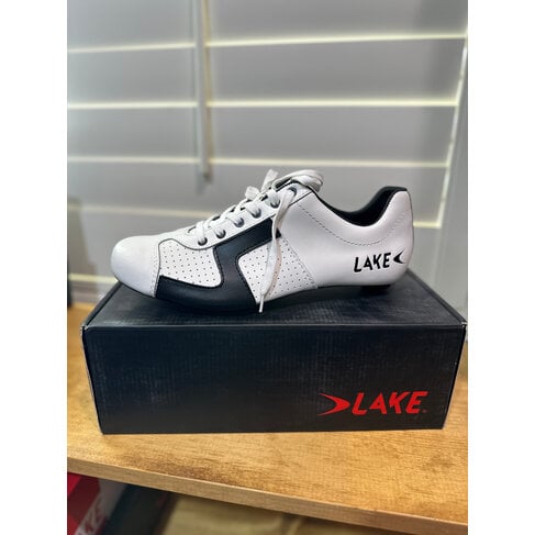 Lake Cycling Shoes CX1C - White/Black 45.5