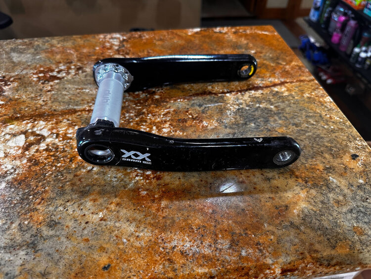 SRAM Sram XX SL Eagle Dub 175mm crank arms 34T chainring (used)