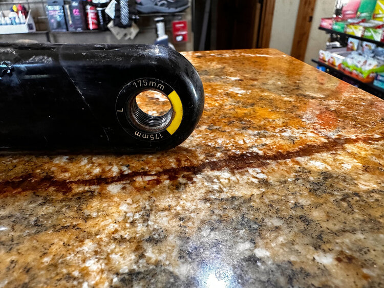 SRAM Sram XX SL Eagle Dub 175mm crank arms 34T chainring (used)