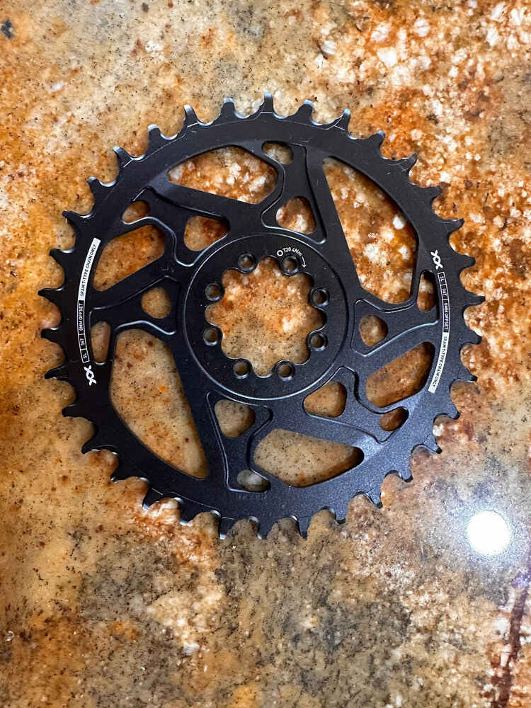SRAM Sram XX SL Eagle Dub 175mm crank arms 34T chainring (used)