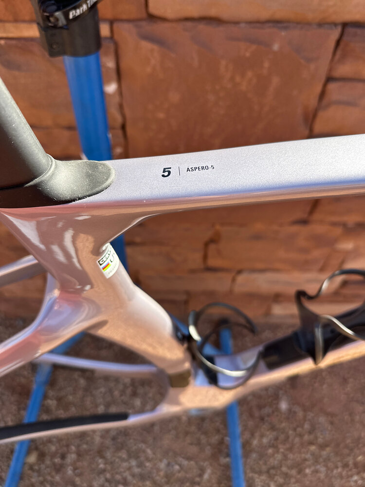 Cervelo 2026 Cervelo Aspero - 5 Frameset - 51cm - Royal Mercury