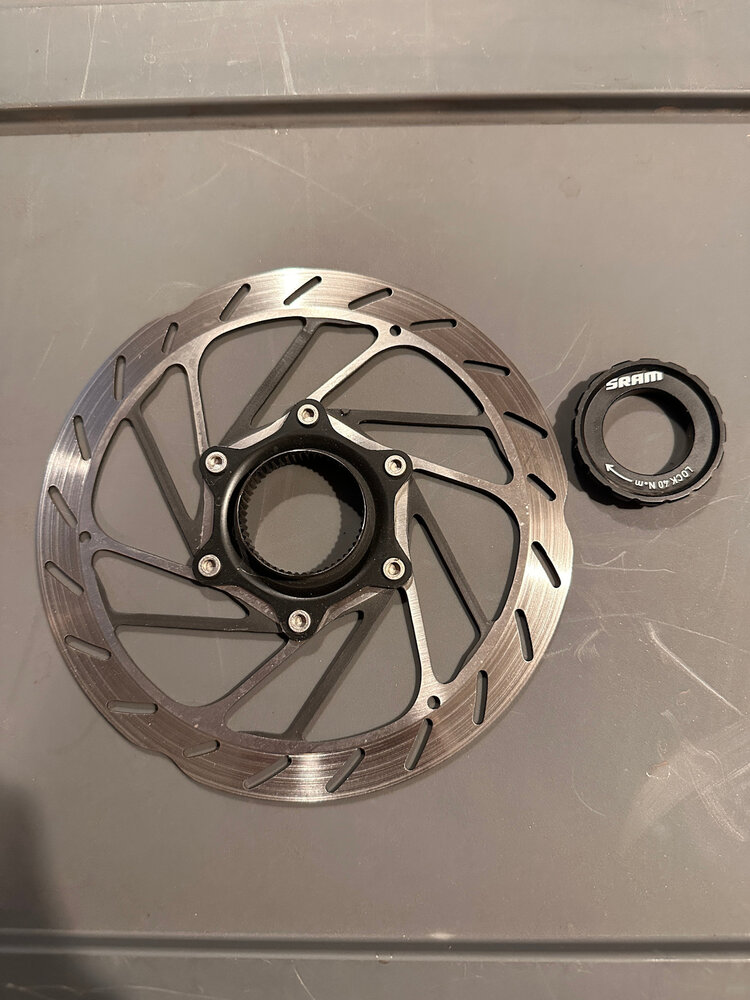 SRAM SRAM Rotor HS2 160mm Centerlock - Takeoff Used