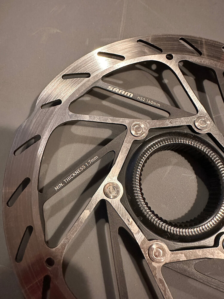 SRAM SRAM Rotor HS2 160mm Centerlock - Takeoff Used