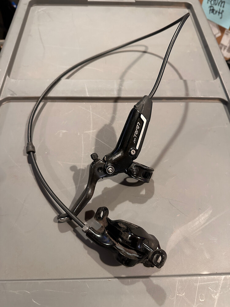 SRAM SRAM Level Ultimate Brakes, dual piston, right/rear - takeoff used