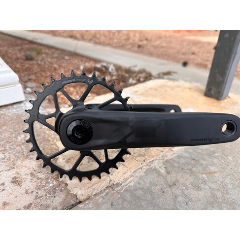 SRAM SRAM Crankset Eagle 70 CL55 DUB MTB Wide 170mm Black 34t Steel T-Type