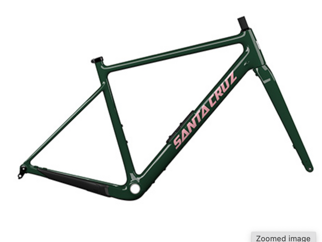 Santa Cruz Santa Cruz Stigmata Frame - Large - British Racing Green Matte Carbon (Stigmata 2026)