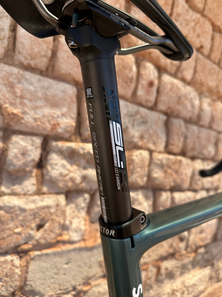 Factor Bikes Factor SARANA W/ SUSPENSION - RED XPLR W/ PM Cyan Blue 56 cm