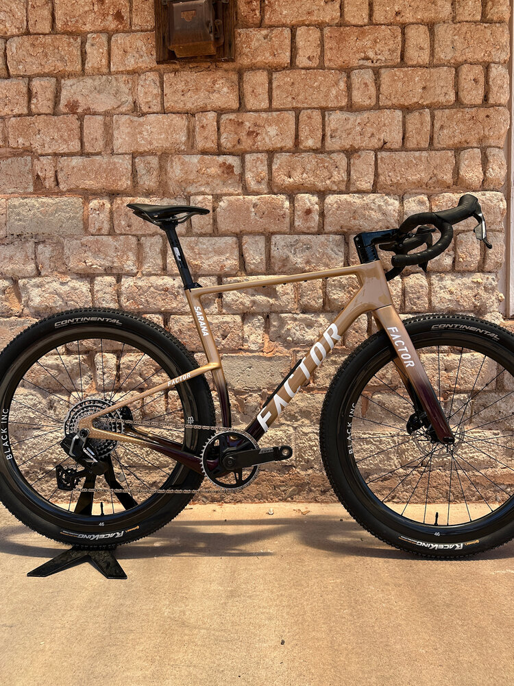 Factor Bikes Factor SARANA - FORCE XPLR W/ PM Prismatic Gold 56cm
