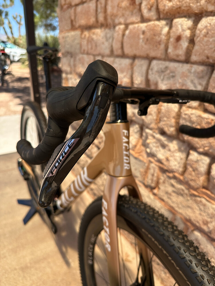 Factor Bikes Factor SARANA - FORCE XPLR W/ PM Prismatic Gold 56cm