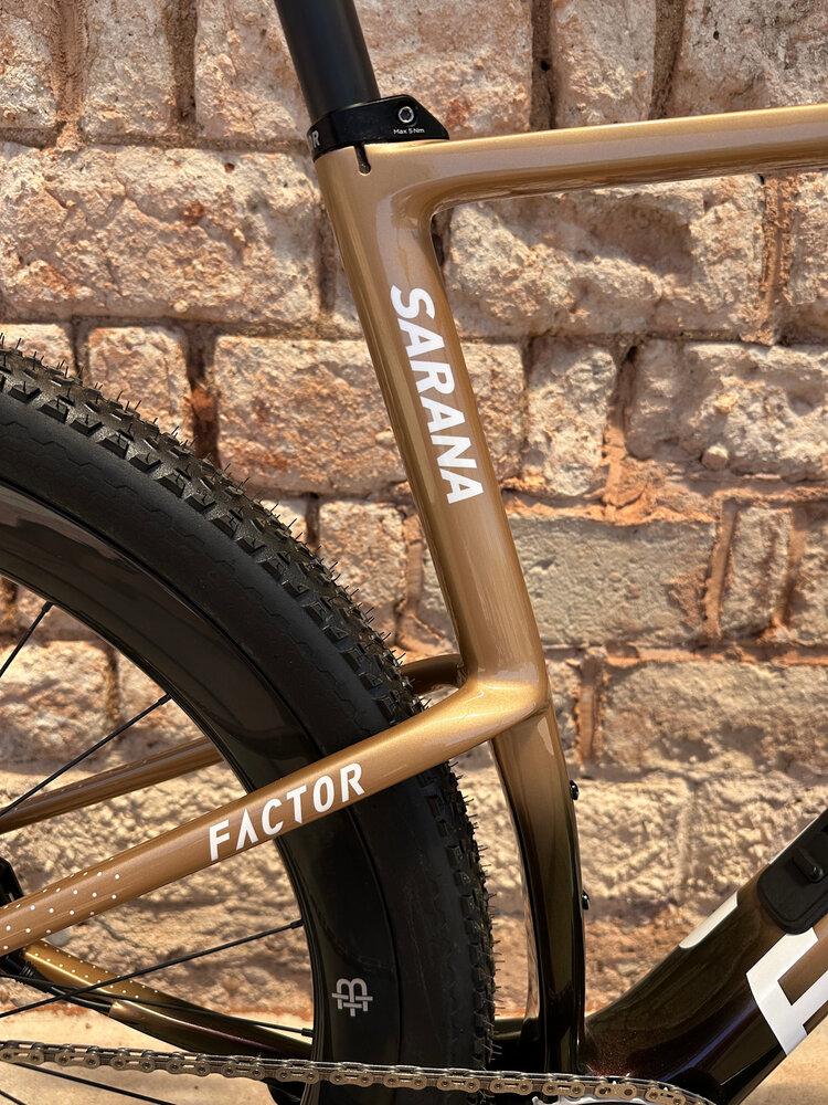 Factor Bikes Factor SARANA - FORCE XPLR W/ PM Prismatic Gold 56cm