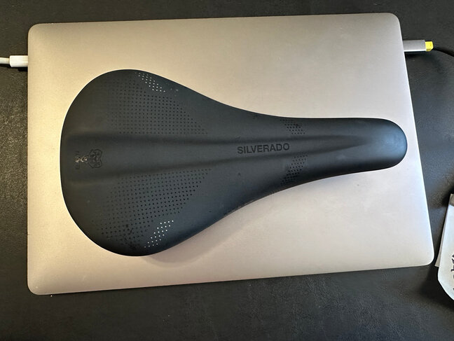 WTB SILVERADO FUSION FORM SADDLE MEDIUM CROMOLY BK