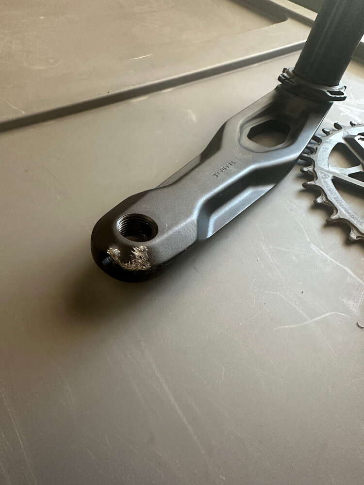 SRAM Crankset X0 Eagle DUB MTB Wide 175mm 34t T-Type, Used Take Off