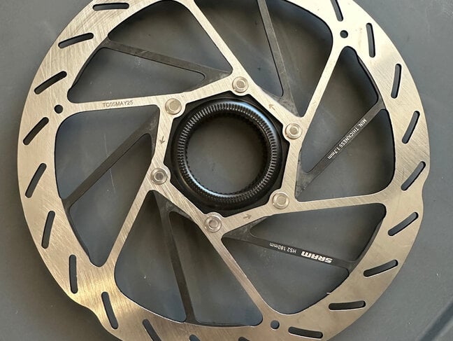 SRAM SRAM Rotor HS2 180mm Centerlock - Takeoff Used