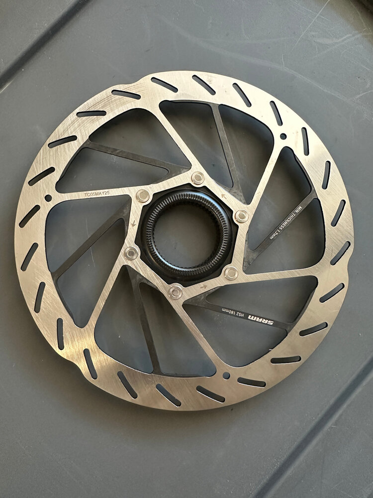 SRAM SRAM Rotor HS2 180mm Centerlock - Takeoff Used