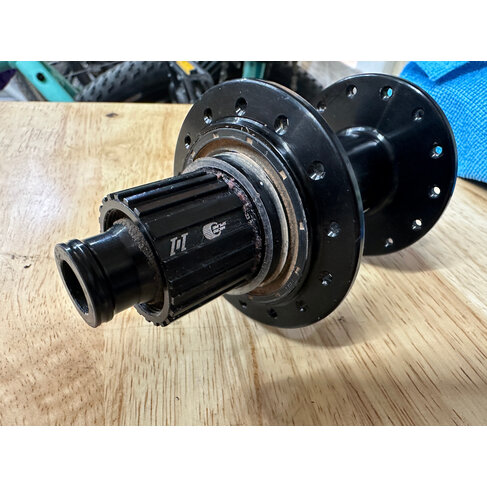 Industry Nine 1/1 Rear Hub, J Bend, 12x148, 6 bolt, MS, Black