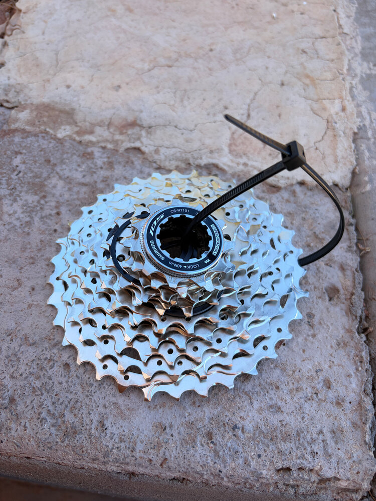 Shimano CASSETTE SPROCKET, CS-R7101, 105, 12-SPEED, 11-12-13-14-15-17-19-21-24-27-30-34T