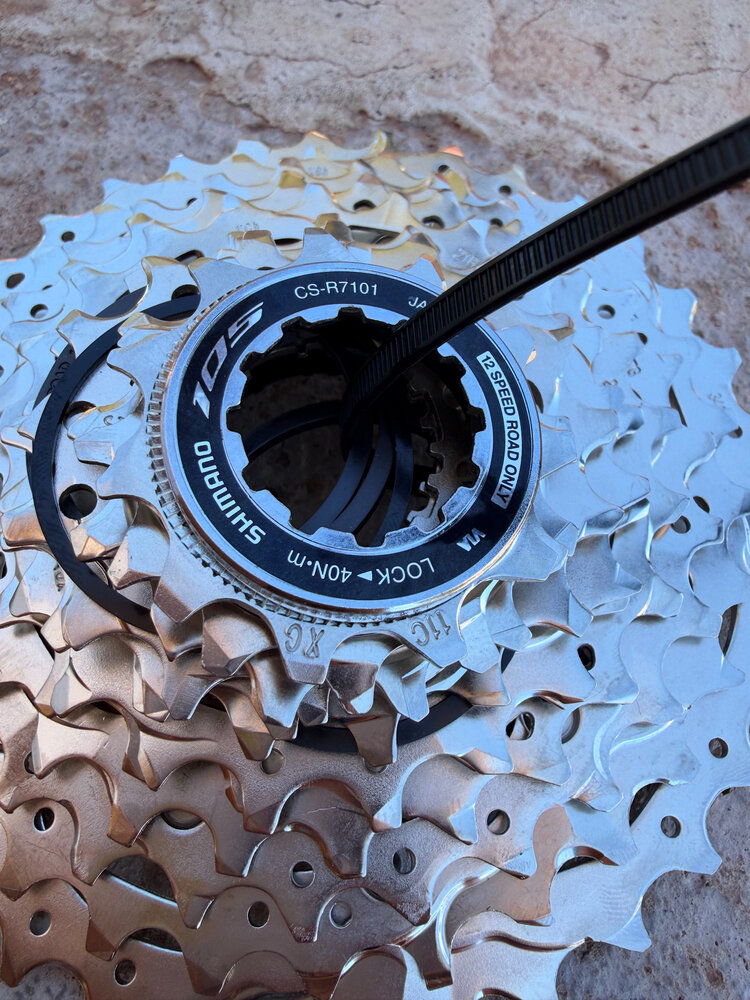 Shimano CASSETTE SPROCKET, CS-R7101, 105, 12-SPEED, 11-12-13-14-15-17-19-21-24-27-30-34T