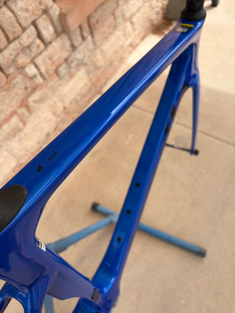 Cervelo Cervelo Soloist Frameset Azure 54cm