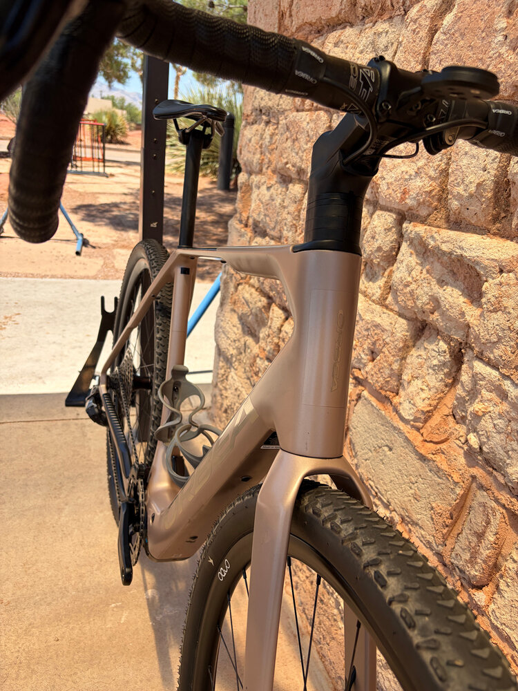 Orbea 2025 Orbea Denna M31e - 28mph - Rival AXS XPLR - Nickel Matte - LARGE - DEMO