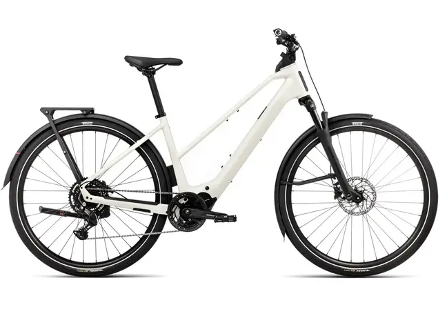 Orbea 2025 - ORBEA KEMEN TOUR 10 MID 28mph L Ivory White (Gloss)