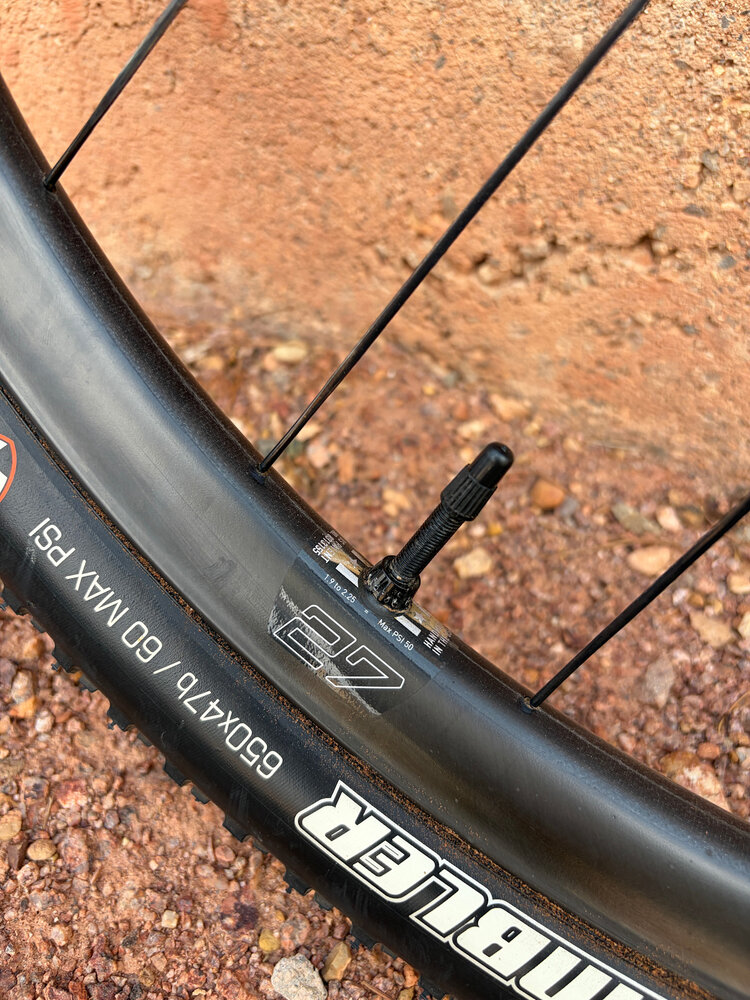 ENVE Composites ENVE G27 650B Carbon Gravel Wheelset — Tactic Hubs / SRAM XDR - **USED**