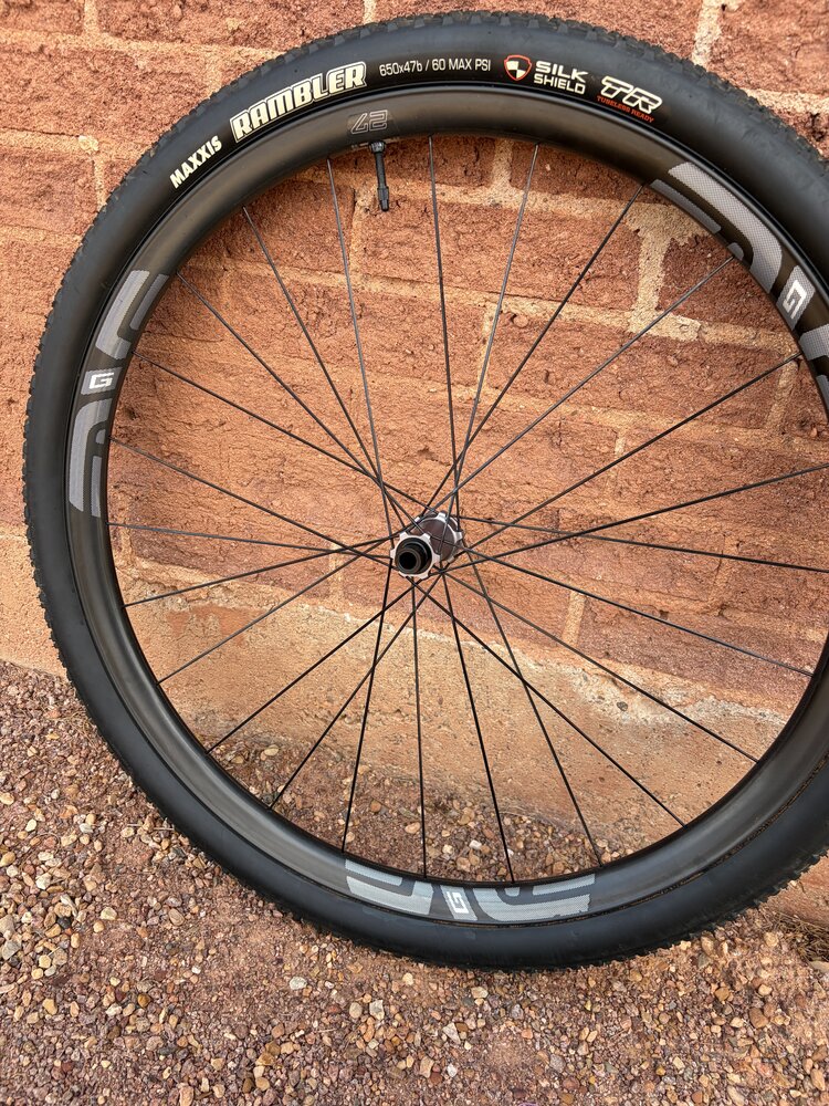 ENVE Composites ENVE G27 650B Carbon Gravel Wheelset — Tactic Hubs / SRAM XDR - **USED**