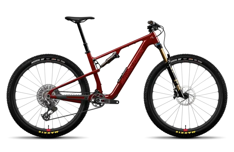 Santa Cruz Santa Cruz 2027 Blur 5 CC  X0 AXS RSV Medium Tart Cherry