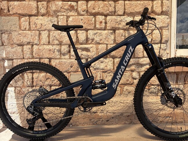 Santa Cruz 2025 Santa Cruz Heckler SL C GX AXS Medium Blue Matte *Preowned*