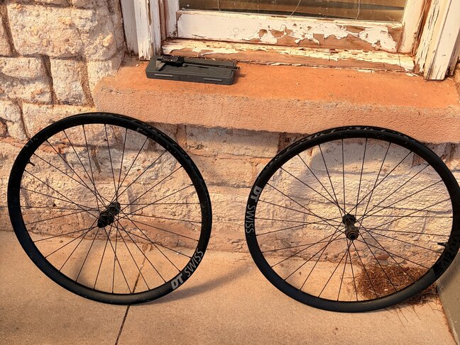 DT Swiss XMC 1200 Spline Wheelset  - 29", 15 x 110mm Boost, Center-Lock, Black **Preowned**