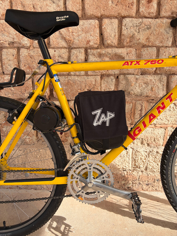 1992 Giant ATX 760 – Vintage ZAP Electric Bike Conversion **Preowned**