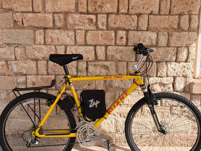 1992 Giant ATX 760 – Vintage ZAP Electric Bike Conversion **Preowned**