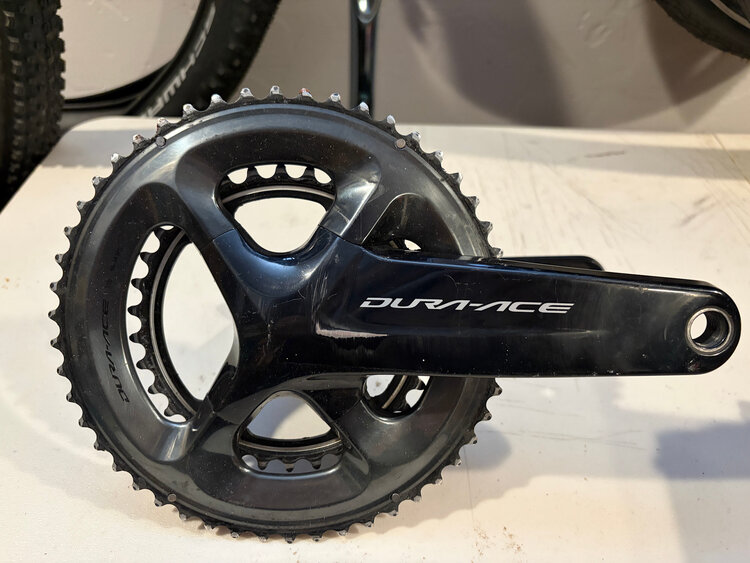 FRONT CHAINWHEEL, FC-R9100, DURA-ACE, HOLLOWTECH2, FOR REAR 11-SPEED,175.0MM, 50X34T, W/O BB *USED*