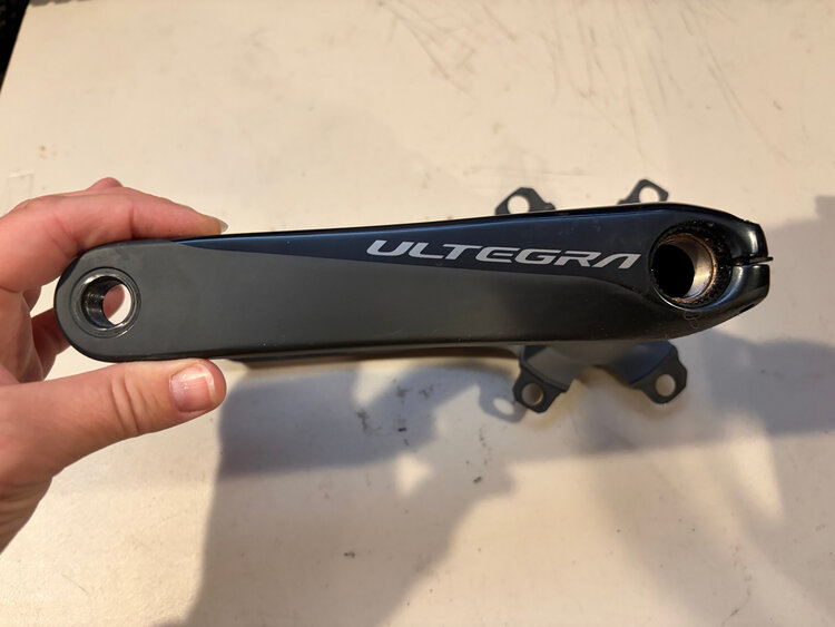 Shimano Ultegra FC-R8000 175mm Crankset only, no chainrings **USED**