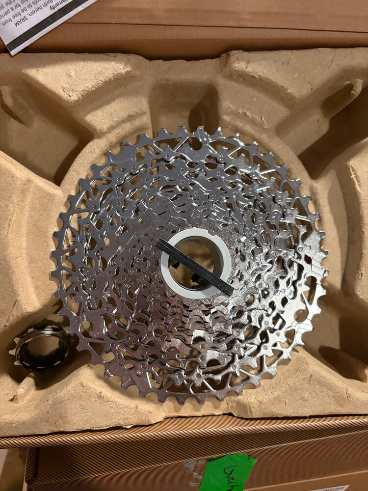 SRAM SRAM XPLR PG-1231 Cassette - 12-Speed, 11-44t, Silver, D1