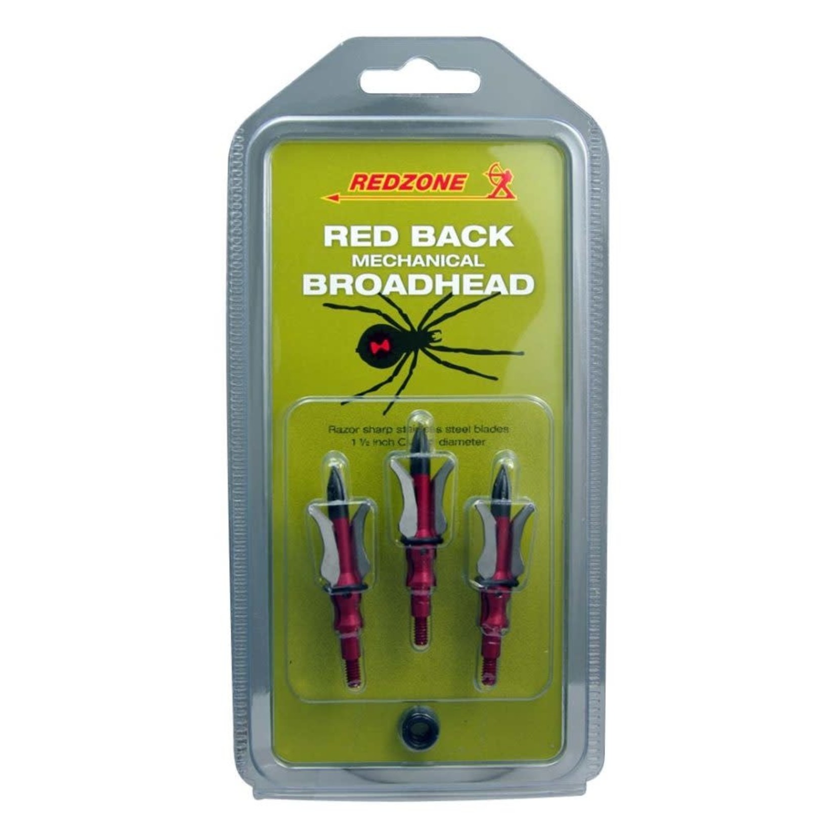 Redzone Archery Redzone Redback 100gr Expanding 3-Blade Broadheads