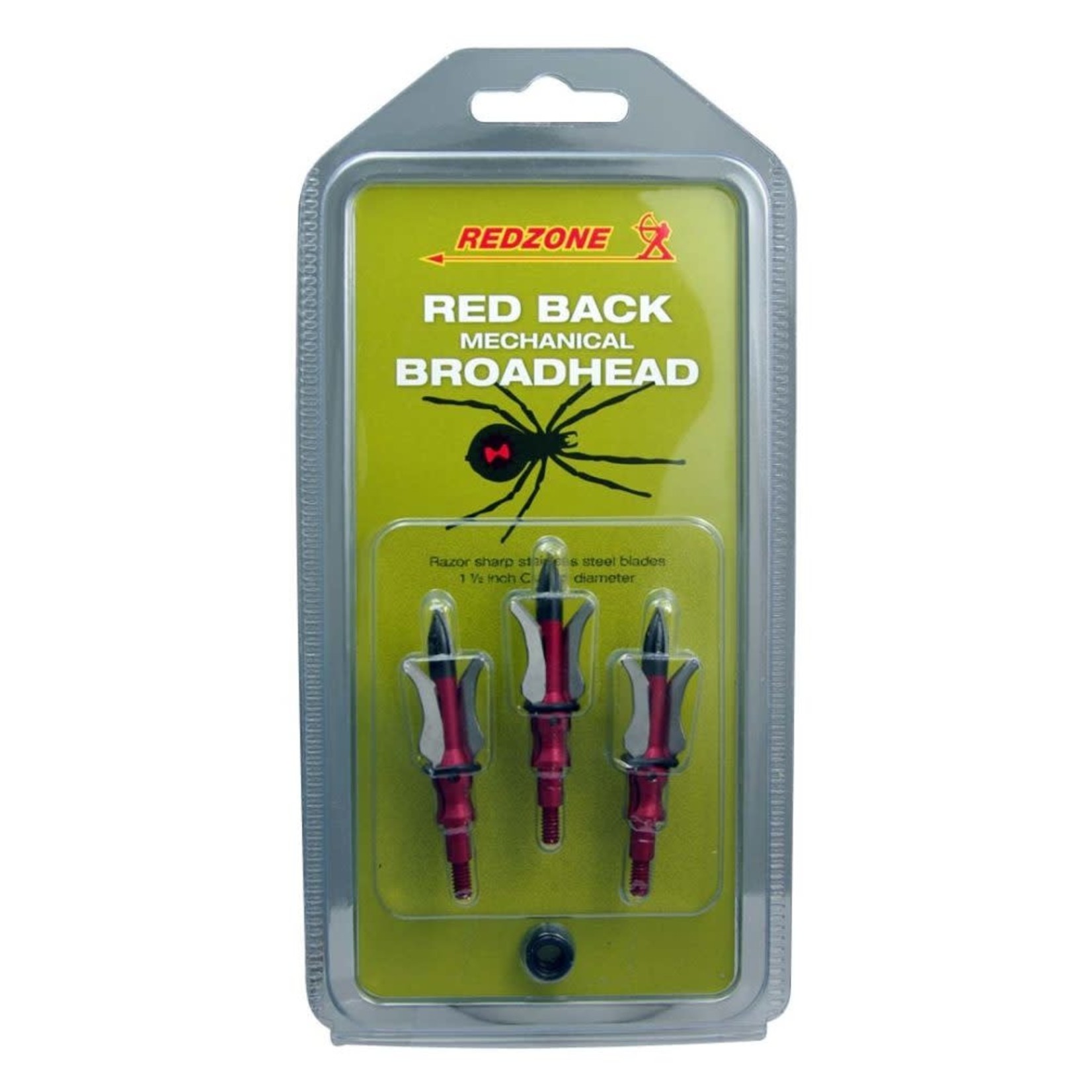 Redzone Archery Redzone Redback Expanding 3-Blade Broadheads