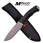 M-Tech USA MTech USA Tactical Drop Point Fixed Blade Knife Cordura Sheath