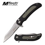 M-Tech USA Mtech USA Fast Open Folding Knife Grey