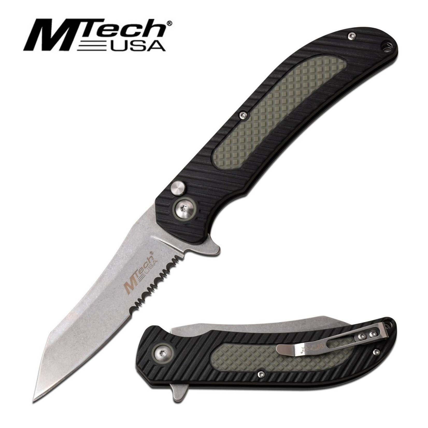 MTech USA Mtech USA Fast Open Folding Knife Grey