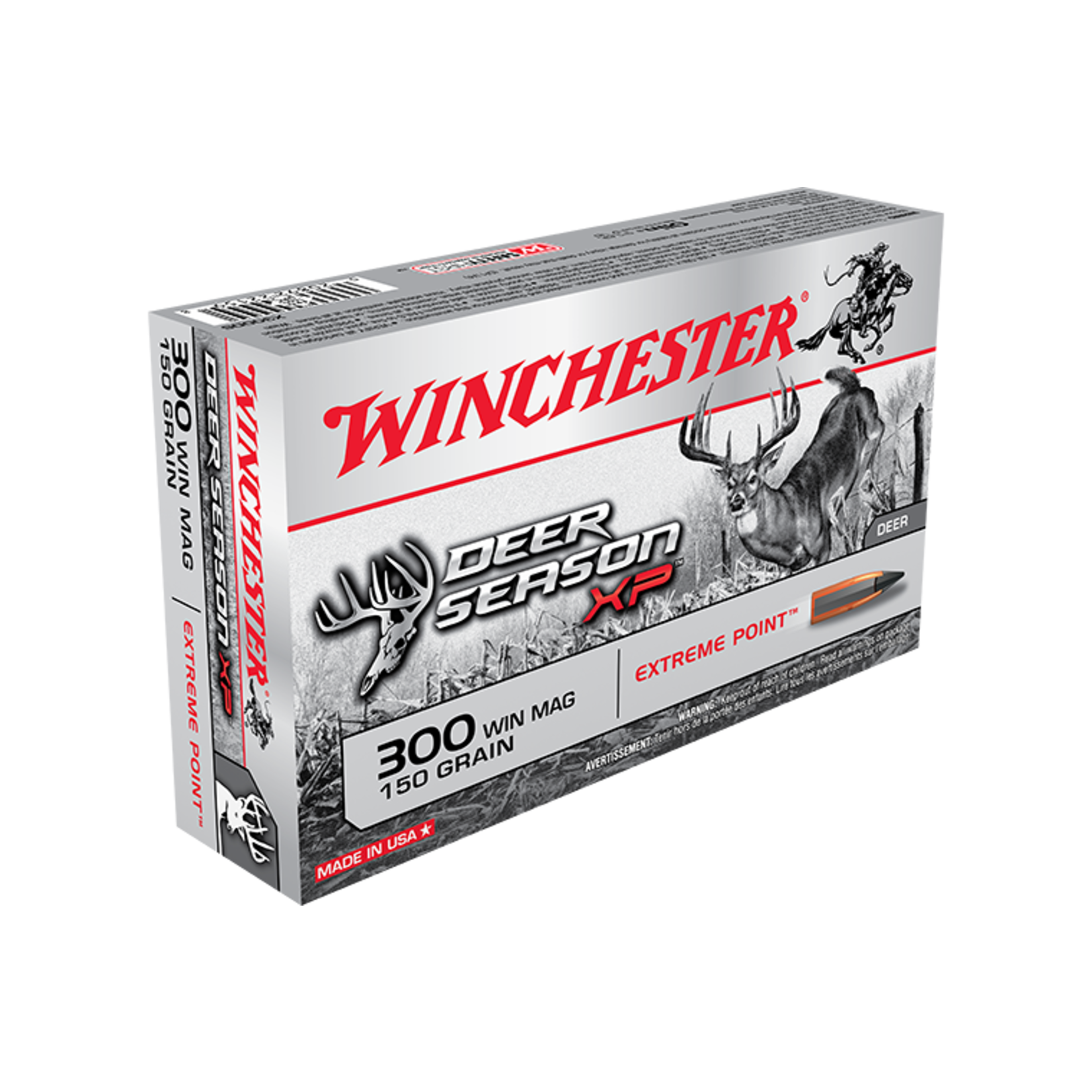 Winchester Winchester 300WinMag 150gr Deer Season BT - 20 Pack