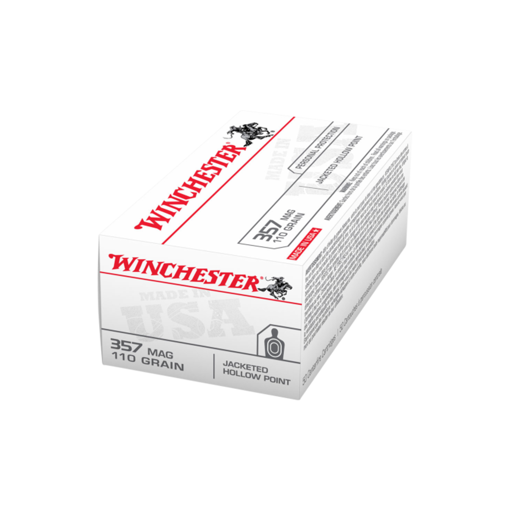Winchester Winchester 357Mag 110gr JHP - 50 Pack
