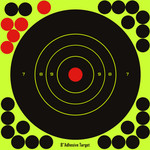 Taylor Guncare Taylor 8inch Glow Shot Splatter Adhesive Targets 10 Pack