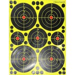 Taylor Guncare Taylor Mixed Page Glow Shot Splatter Adhesive Targets - 25 Pack