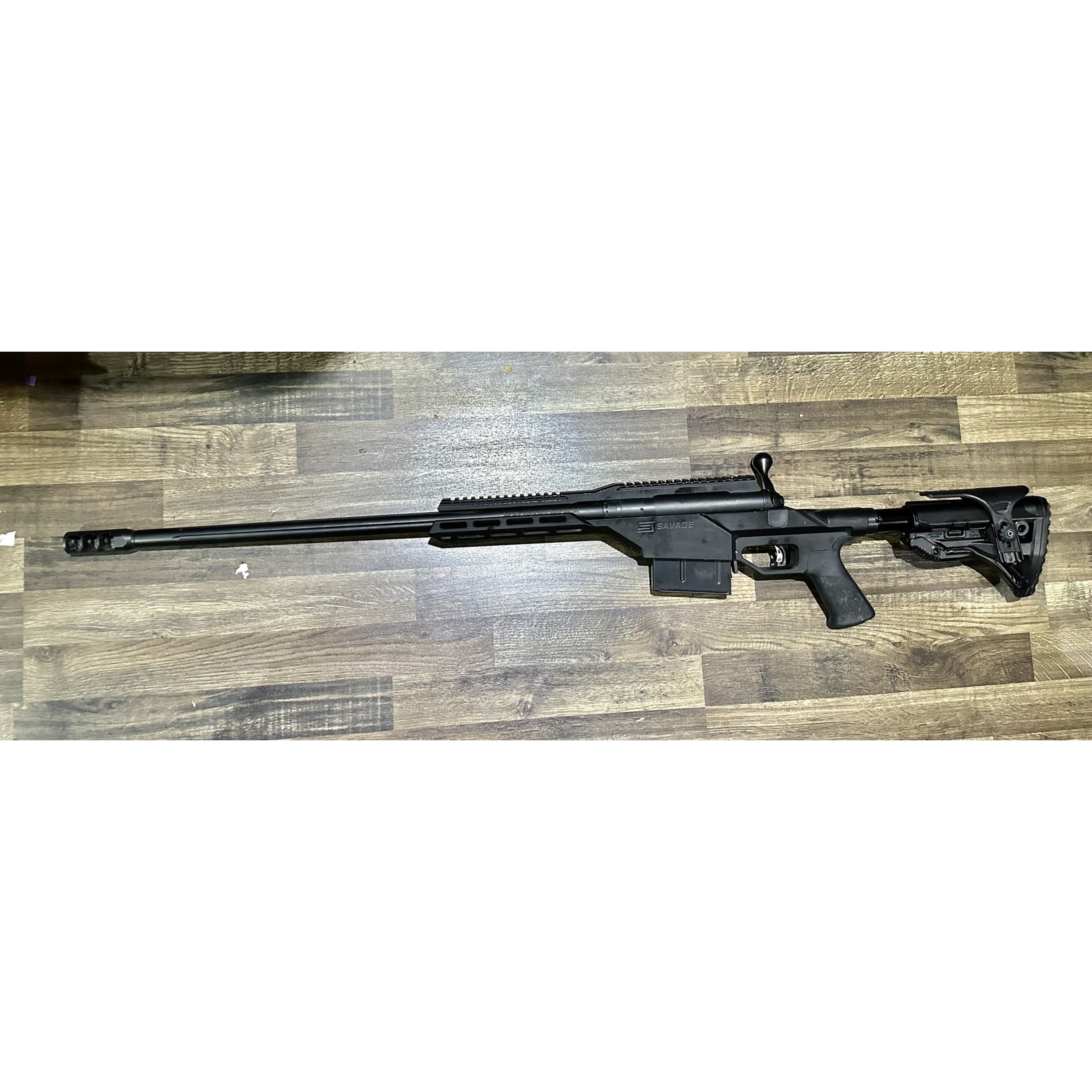 Savage Pre Owned Savage 110 BA Stealth 300WM Rifle Bolt Repeater 610mm bbl
