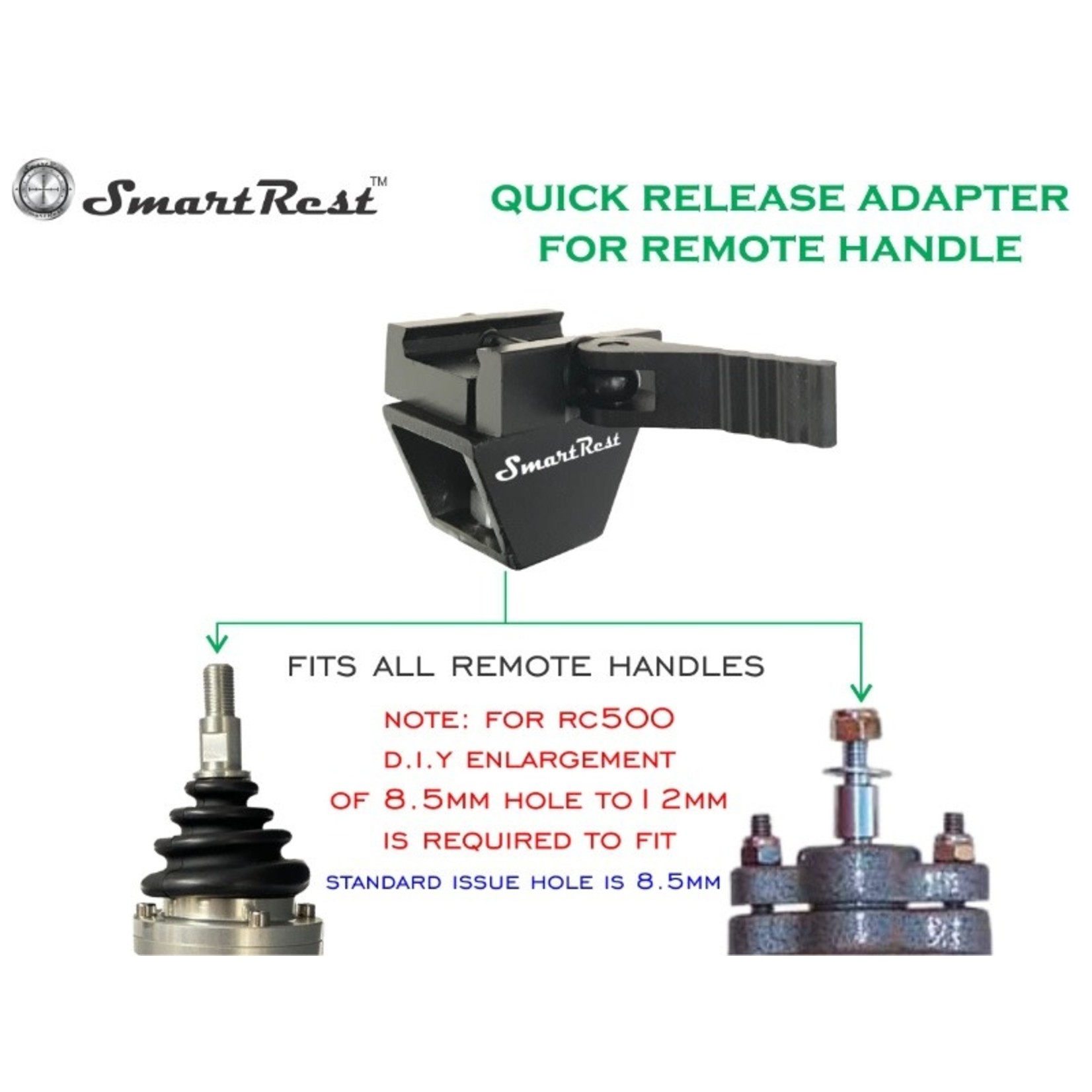 Smartrest Smart Rest Quick Release Adaptor (For Thermals Spotlights and Remotes)