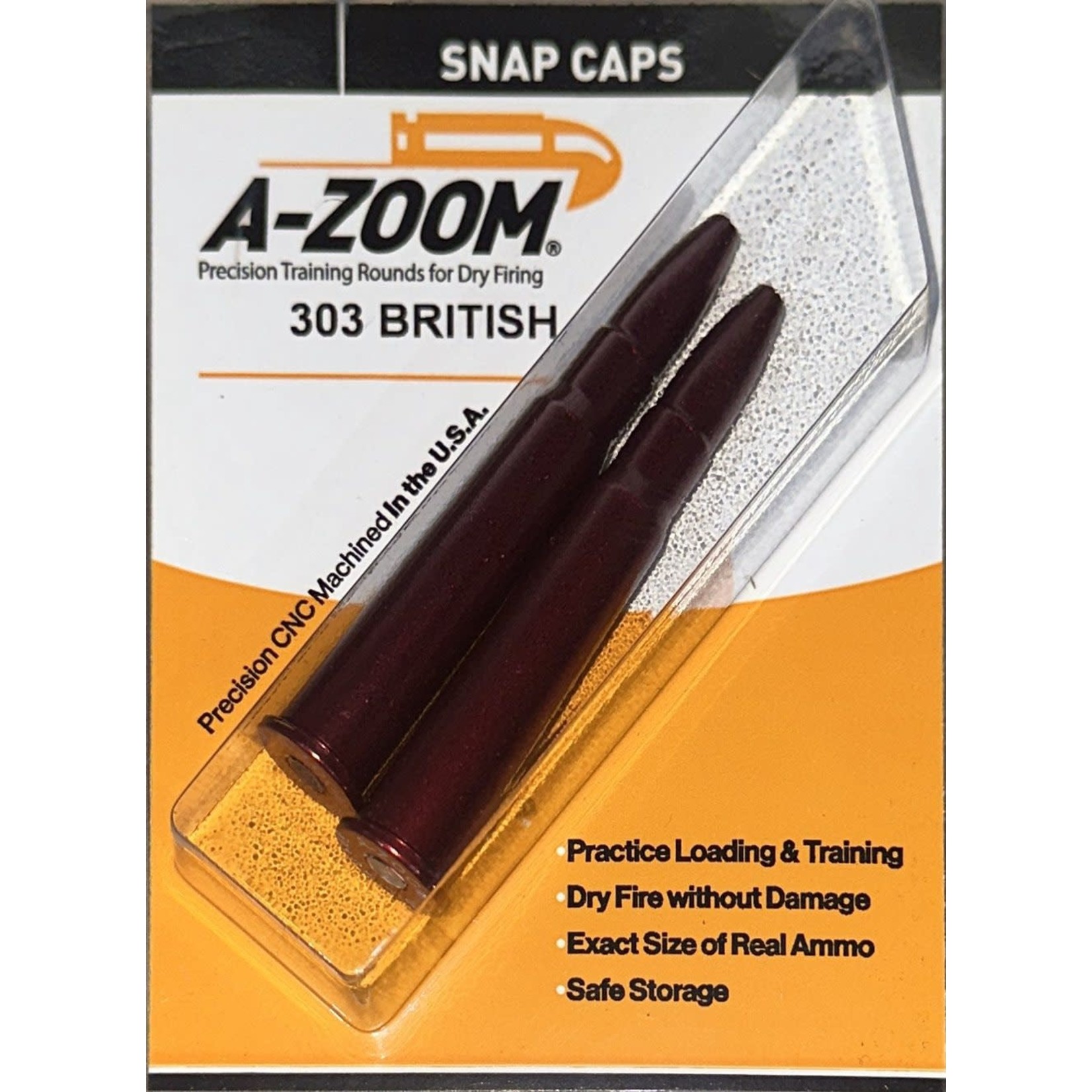Pachmayr A-Zoom 303Brit Snap Caps - 2 Pack