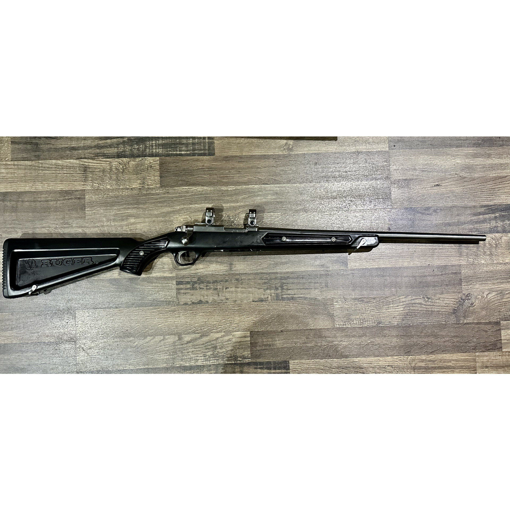 Ruger Pre Owned Ruger 77/22M Stainless 22WMR - 510mm bbl