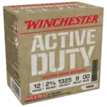 Winchester Winchester 12G 00Buck 2-3/4 Active Duty Military Grade 1325fps - 250 Box