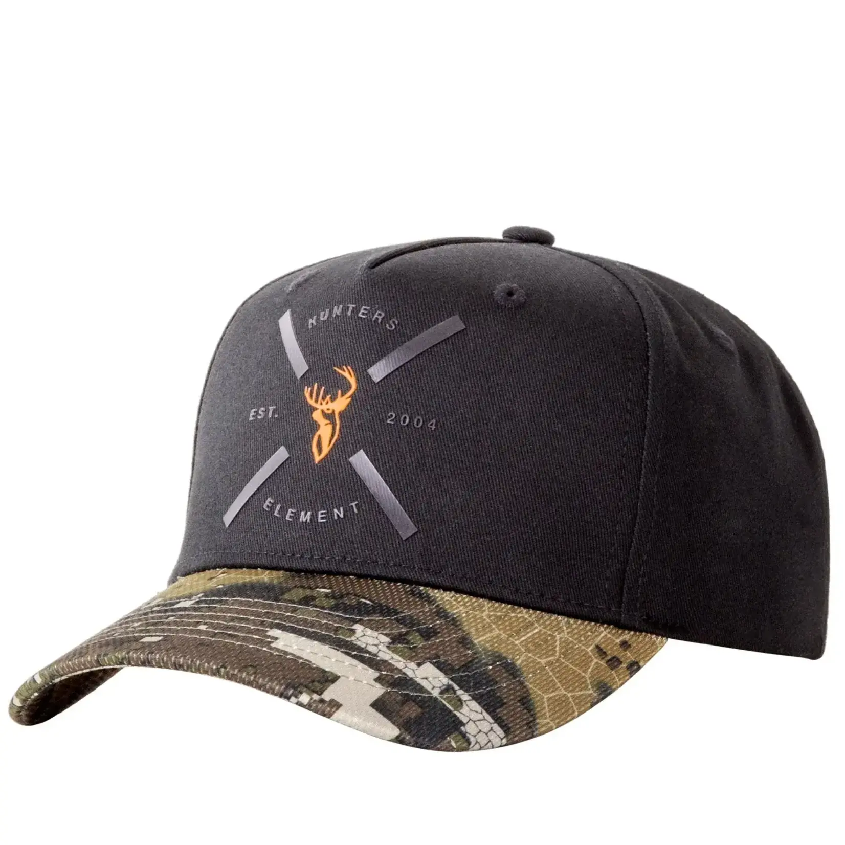 Hunters Element Hunters Element Cap - Cross Cap - Black/Desolve Veil Peak