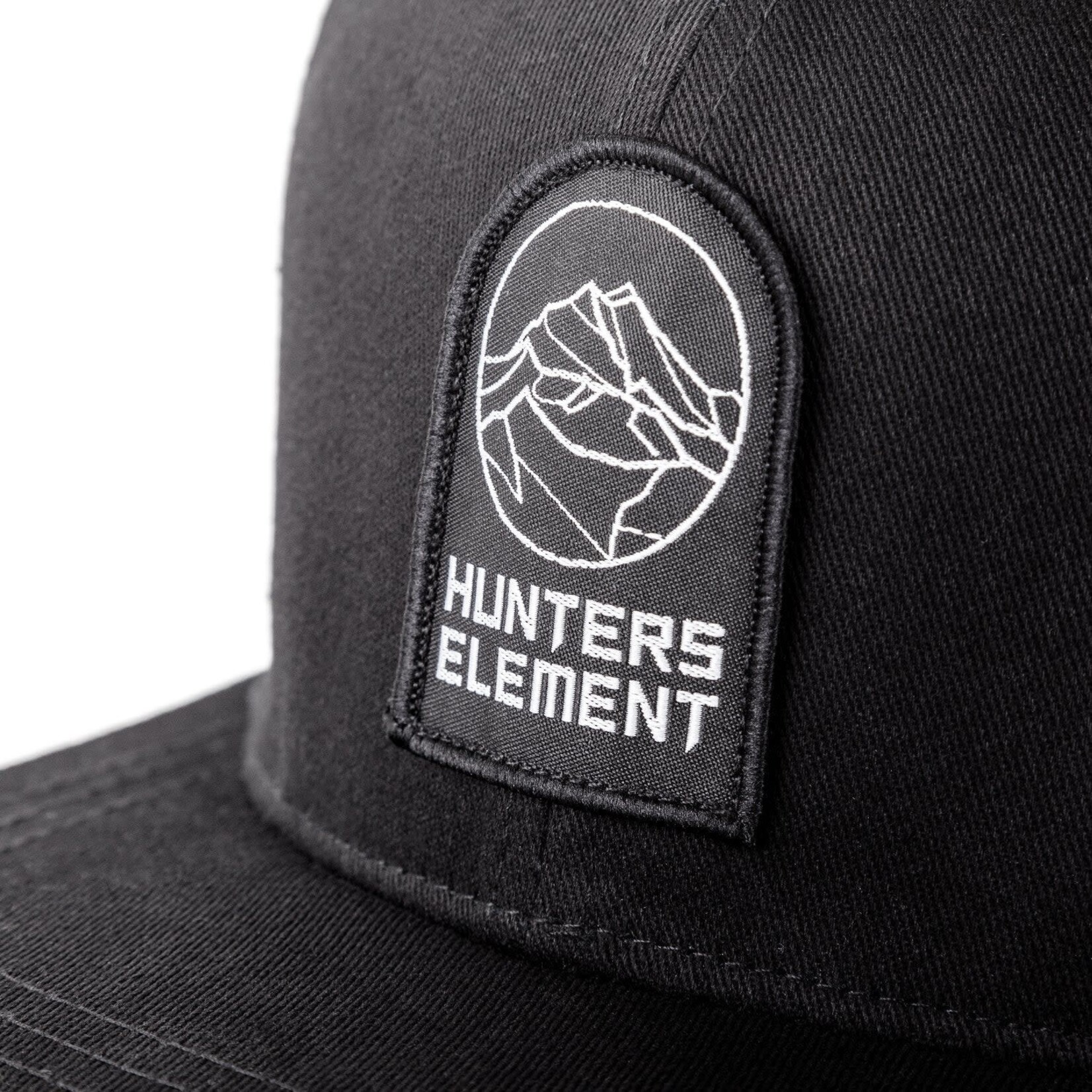 Hunters Element Hunters Element Cap - Alp Flat Peak Cap - Black